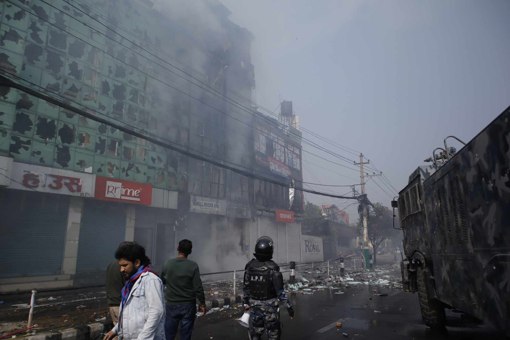 तीनकुने प्रदर्शनमा झण्डै ४७ करोड रुपैयाँ बराबरको क्षति भएको प्रारम्भिक मूल्याङ्कन