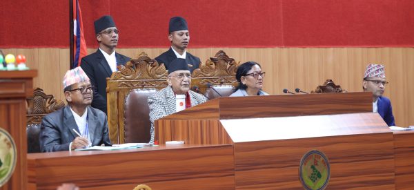 कर्णाली प्रदेशसभामा प्रधानमन्त्रीको सम्बोधन : यो भिजनसहितको स्थिर सरकार हो