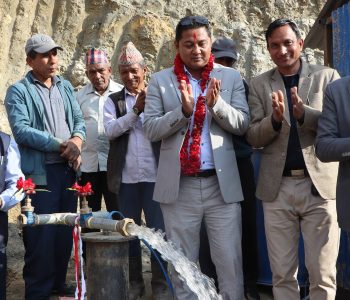 लामीचौरका बासिन्दाले ४२ वर्षदेखि भोग्दै आएको खानेपानी समस्या समाधान