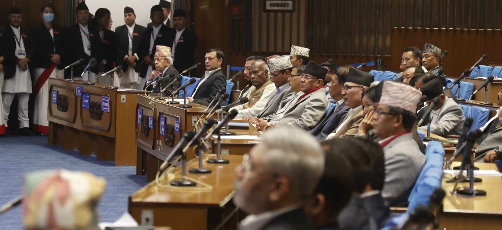 प्रतिस्थापन विधेयक प्रमाणीकरण गर्न राष्ट्रपतिसमक्ष पठाइँदै