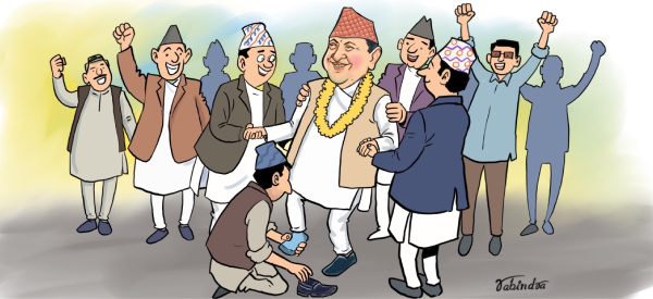 राजावादीसँग मनका कुरा