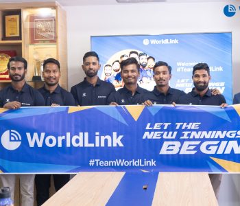 वर्ल्डलिङ्कले एकैपटक ६ क्रिकेटरलाई बनायो ब्राण्ड एम्बेसडर