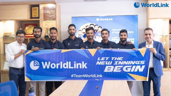 वर्ल्डलिङ्कले एकैपटक ६ क्रिकेटरलाई बनायो ब्राण्ड एम्बेसडर