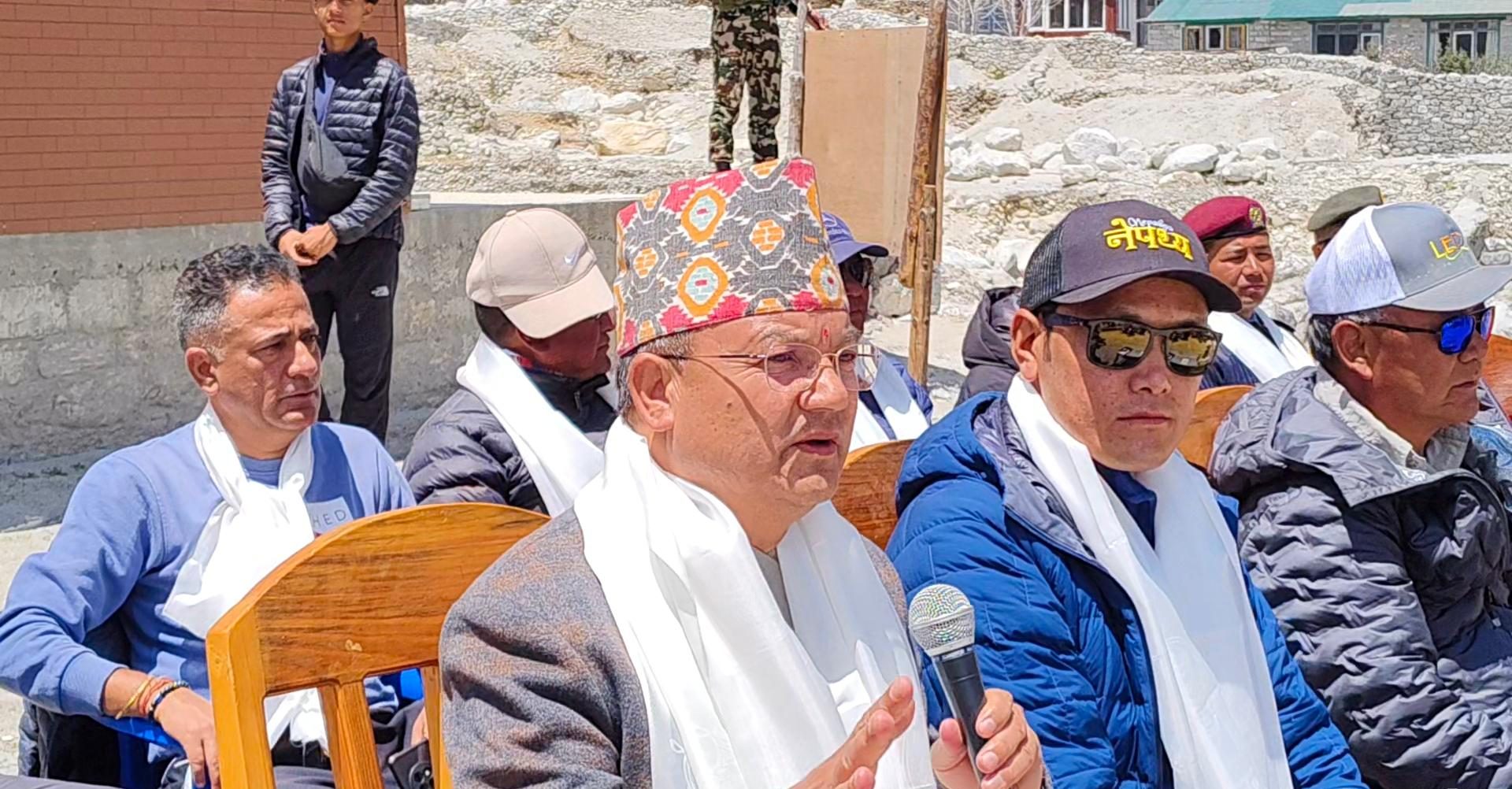 सरकारले थामे बस्तीको पुनर्निर्माण गर्ने