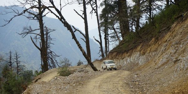 लुलाङ-गुर्जा सडक : भालुखोरिया खण्डको ट्रयाक खुल्यो