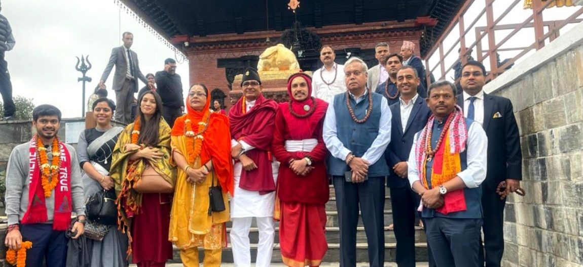 भारतका कृषि तथा किसान कल्याण मन्त्री शिवराज सिंह चौहान घुमे चन्द्रागिरि 