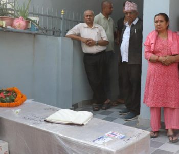 जम्मू–कश्मीरमा मारिएका सुदीपको आज अन्त्येष्टि गरिँदै