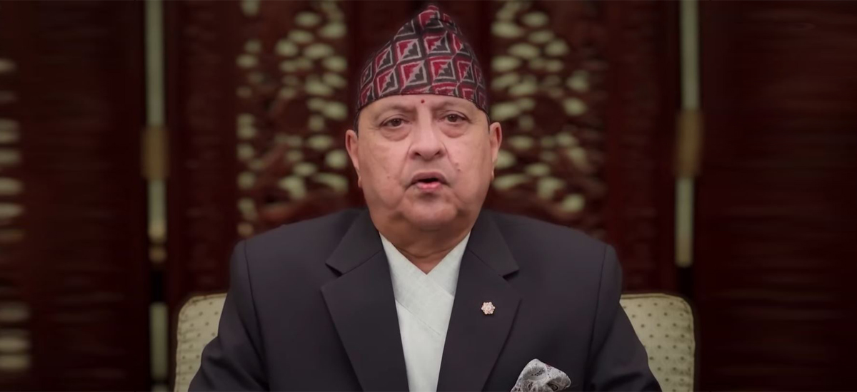पूर्वराजा ज्ञानेन्द्रले नयाँ वर्षको शुभकामना दिँदा सम्झिए तीनकुने घटना (भिडिओ)