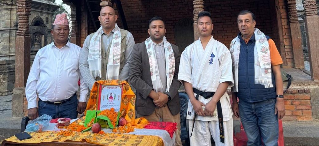 कराँते च्याम्पियनसिपका रजतपदक विजेता दावालाई सम्मान