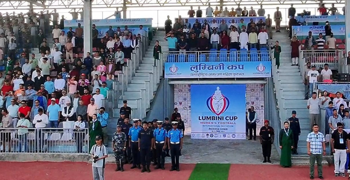 नेपालगञ्ज रङ्गशालामा ६ वर्षपछि खेलकुदको रौनक