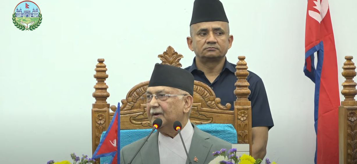 नेपालको दुवै छिमेकीसँग असल मित्रता छ : प्रधानमन्त्री ओली