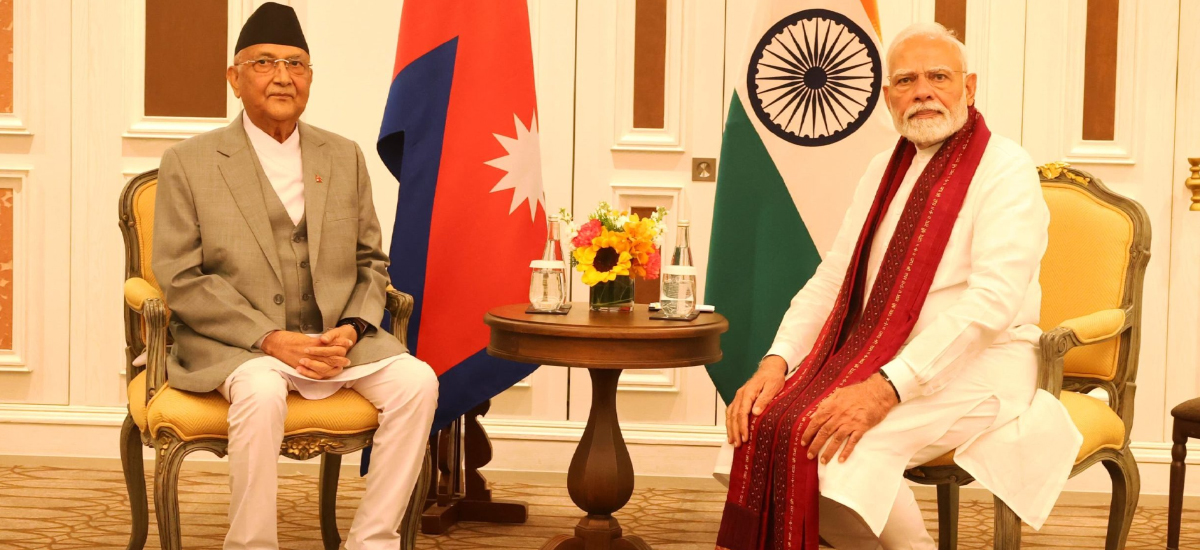 मोदीसँग भेटवार्तापछि ओलीले भने – राम्रो कुराकानी भयो