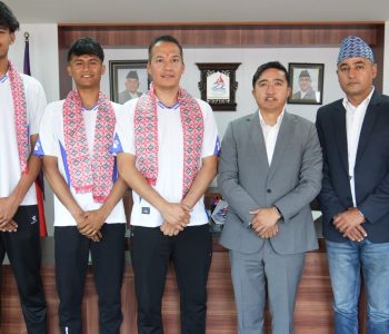 नेपाली तेवान्दो टोली चीन जाने