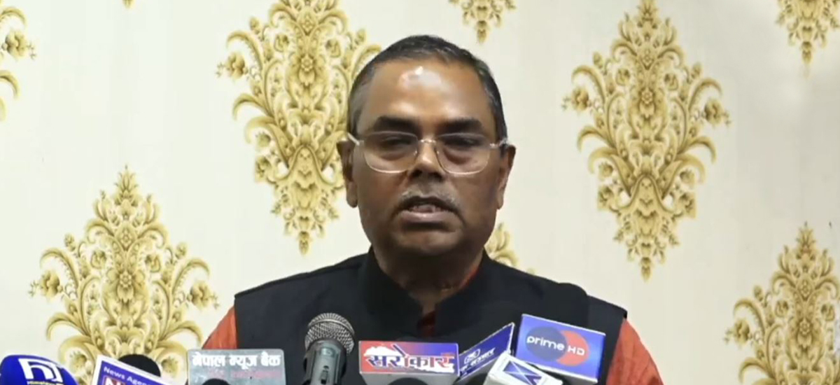 वार्तामार्फत शिक्षकका माग सम्बोधन गर्न उपेन्द्र यादवको सुझाव