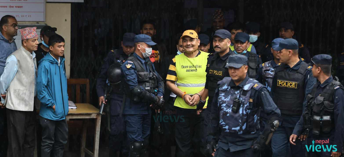 दुर्गा प्रसाईंलाई म्याद लिएर काठमाडौं परिसरमा फर्काइयो (तस्वीरहरू)