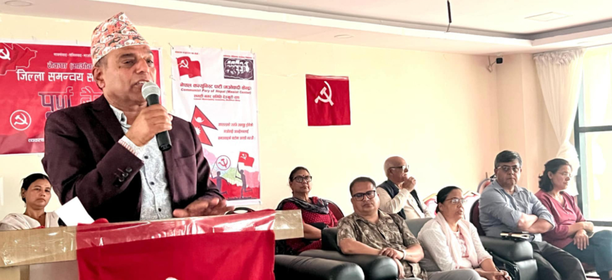 समाजवादी क्रान्ति अबको मुख्य कार्यभार : खनाल