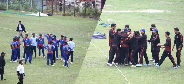 खेल रद्द हुँदा नेपालको निराशा, अफगानिस्तानलाई उत्साह (तस्वीरहरू)