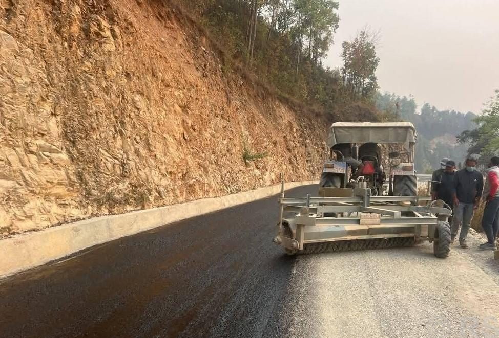कोशीपूर्वको सडक पन्ध्र वर्षपछि पक्की