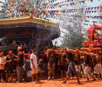 भगवान्‌समेत आमाको मुख हेर्न आउने कान्तिभैरव जात्रा (तस्वीरहरू)