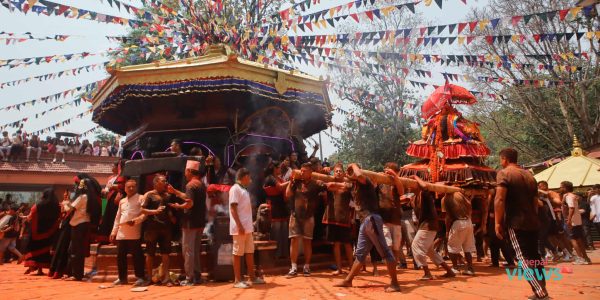 भगवान्‌समेत आमाको मुख हेर्न आउने कान्तिभैरव जात्रा (तस्वीरहरू)