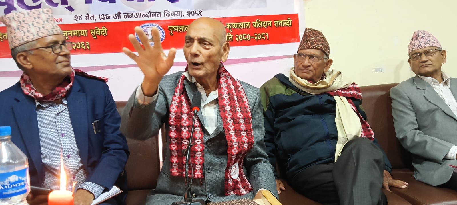 मोहनचन्द्र अधिकारीको आरोप : ओली, प्रचण्ड र माधव नेपाल कम्युनिष्ट नै होइनन्