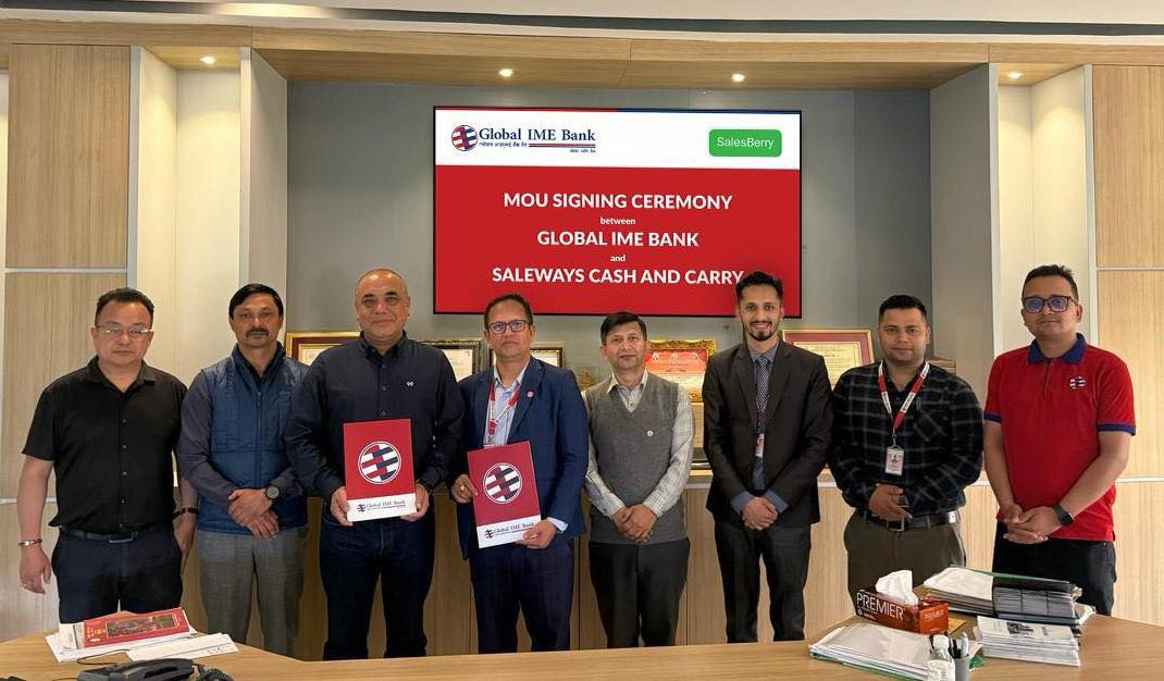 ग्लोबल आइएमई बैङ्कका कार्ड होल्डरलाई सेल्सवेरीमा १० प्रतिशतसम्म क्यासब्याक