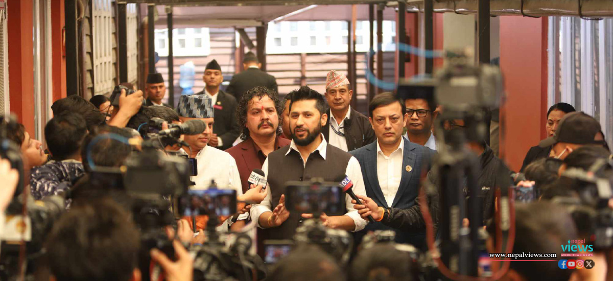 सभामुखलाई भेटेपछि रविले भने : निलम्बन फुकुवा हुनेमा आशावादी छु