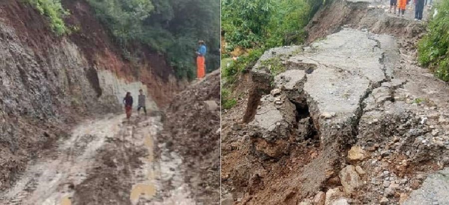 वर्षापछि बाढी र पहिरो : राप्ती राजमार्गसहित तीनवटा सडक पूर्णरुपमा अवरुद्ध