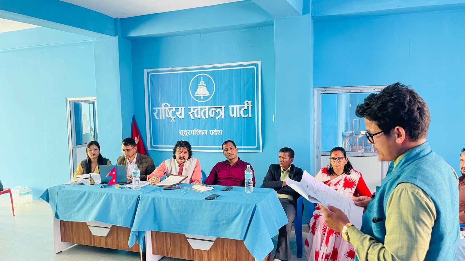 बझाङ, बाजुरा र दार्चुलामा जनयात्रा गर्दै रास्वपा