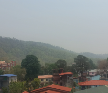 डढेलोको कारण हेटौँडामा वायु प्रदूषण बढ्दै
