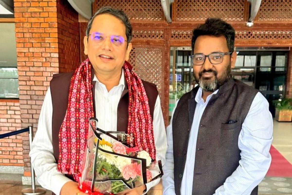 प्रधानमन्त्रीदेखि शीर्ष नेता भेट्न भाजपा नेता काठमाडौंमा