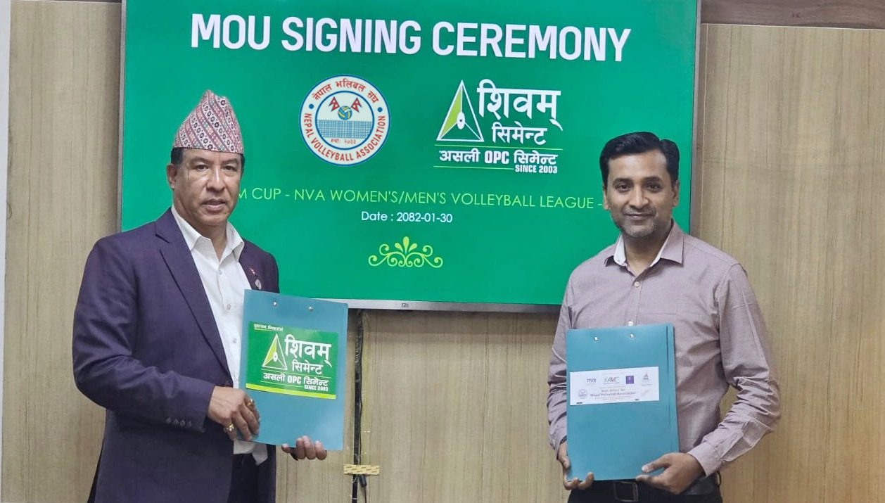 शिवम् सिमेन्ट प्रधानमन्त्री कप भलिबलको ‘स्ट्रेन्थ पार्टनर’