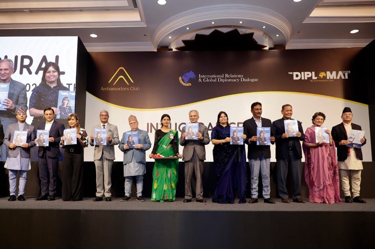 एम्बास्डर्स क्लब र आईआरजीडीडीको उद्घाटन, ‘द डिप्लोम्याट नेपाल’सार्वजनिक