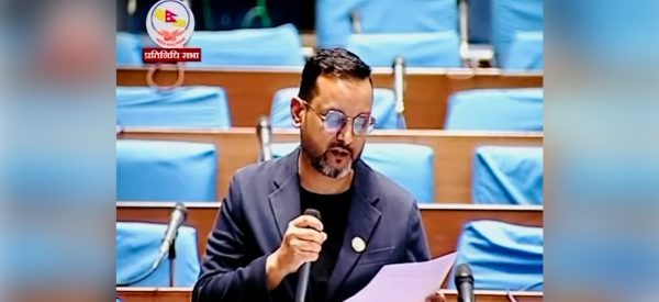 संसदमा रास्वपा सांसद शाहको टिप्पणी- सरकार आफैँ डार्क मोडमा छ