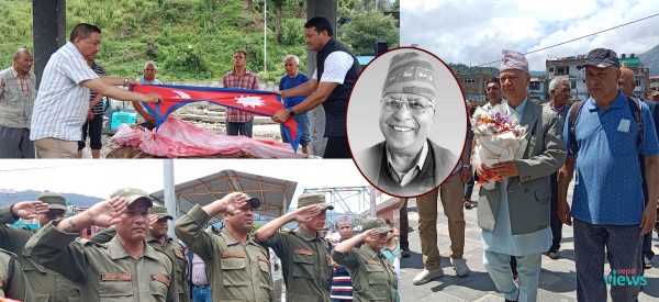 पत्रकार विजय चालिसेको अन्त्येष्टि