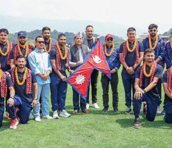 स्कटल्यान्ड जान लागेको नेपाली टोलीलाई क्यानको बिदाइ (तस्वीरहरू)