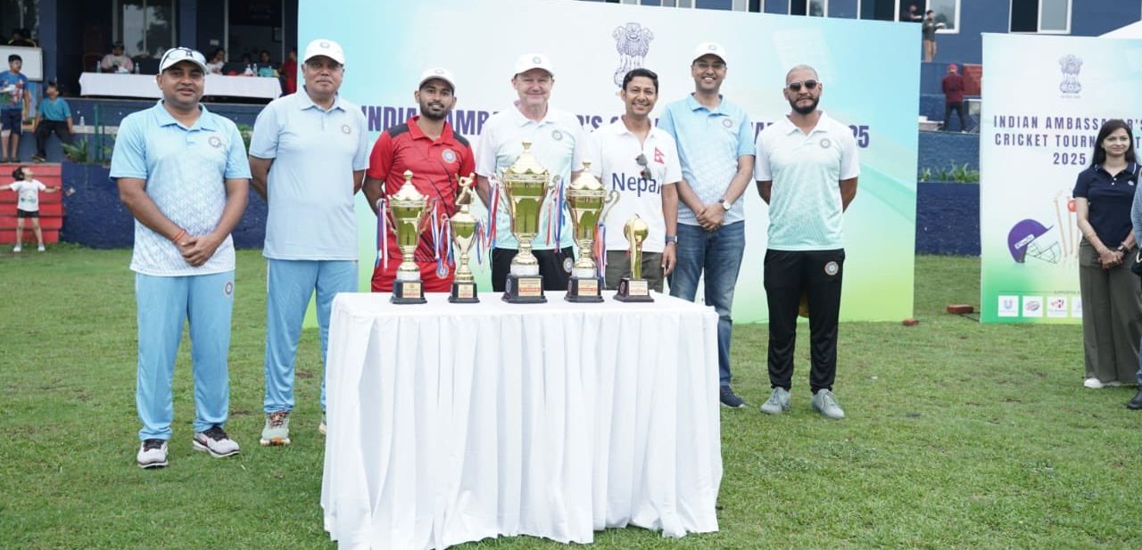 भारतीय राजदूतावासद्वारा ‘भारतीय राजदूत क्रिकेट प्रतियोगिता’ आयोजना