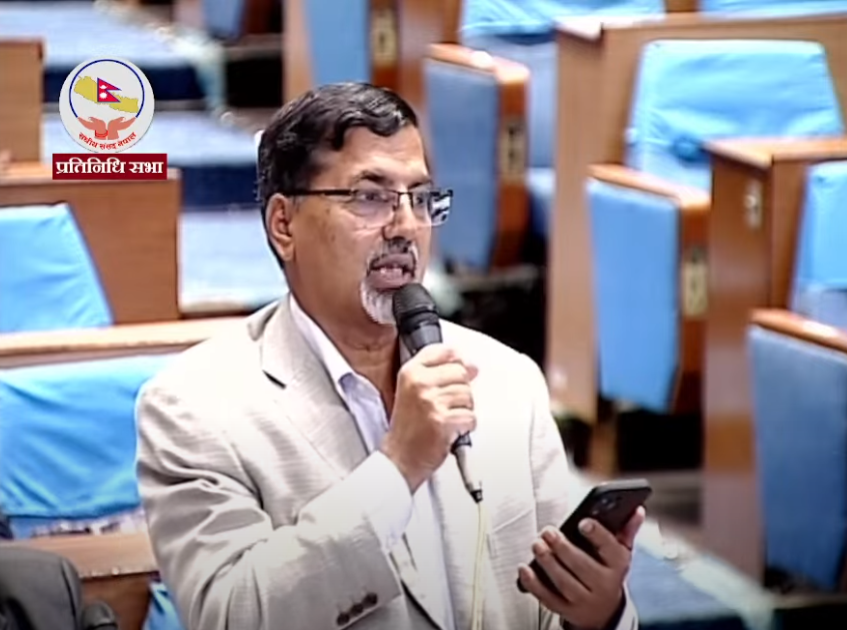 शून्य समय शून्यमा उडाउनका लागि हो भने बन्द गरौँ : सांसद शर्मा