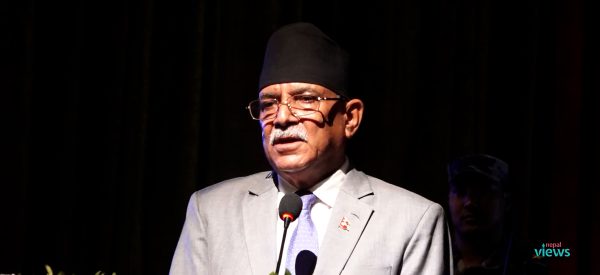 गणतन्त्रमाथिको प्रहारविरुद्ध एकजुट भएर प्रतिवाद गरौँ : प्रचण्ड