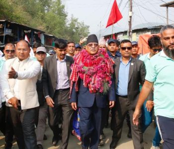 कर्णाली प्रवेश गर्‍यो माओवादी केन्द्रको अभियान