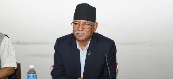 हुम्लामा जनधनको क्षति हुन नदिन सावधानी र  उद्धारमा जुटौं : प्रचण्ड