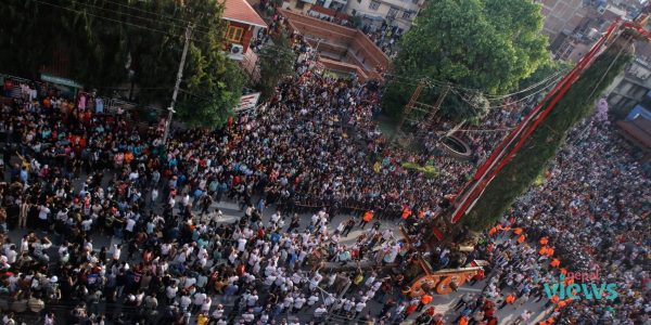 सुरु भयो रातो मत्स्येन्द्रनाथको रथयात्रा (तस्वीरहरू)