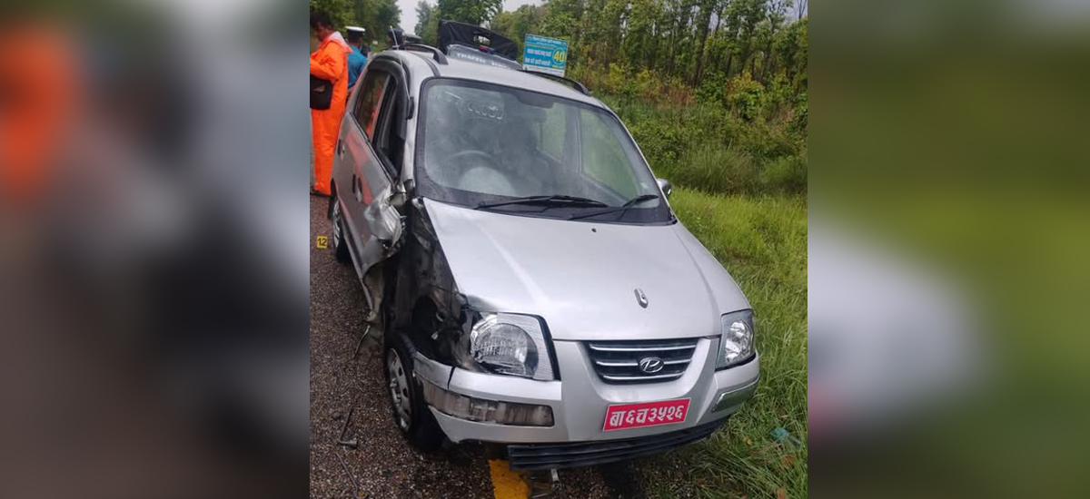 कारले मोटरसाइकललाई ठक्कर दिँदा बाबुछोरीको मृत्यु