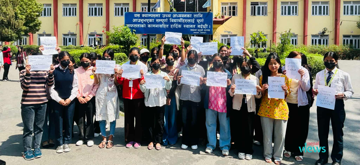 प्रिशा साह मृत्यु प्रकरण : दोषीलाई कारबाही गर्न माग (तस्वीरहरू)