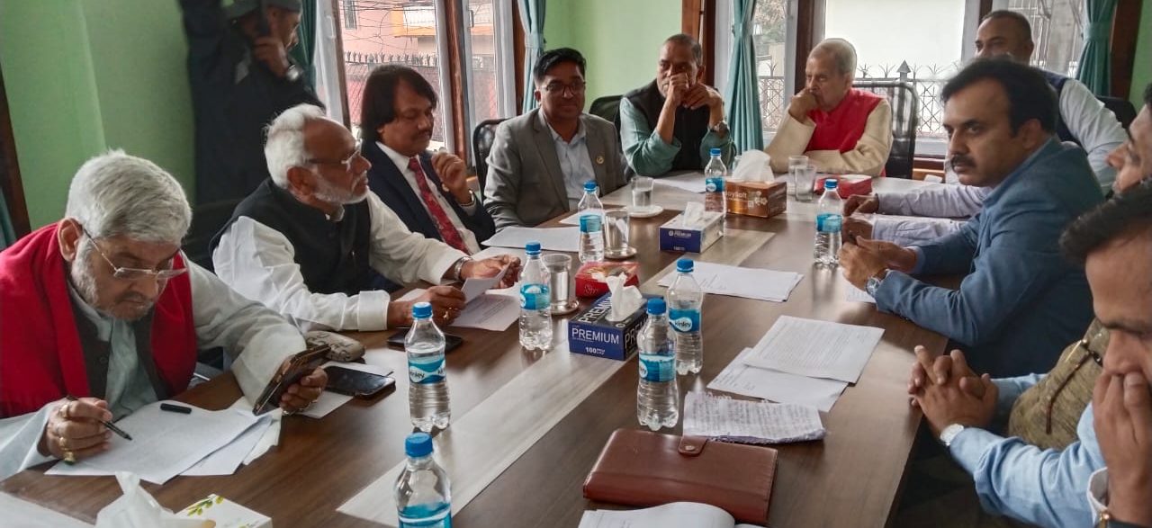सङ्घीय लोकतान्त्रिक मोर्चाको बैठक जारी