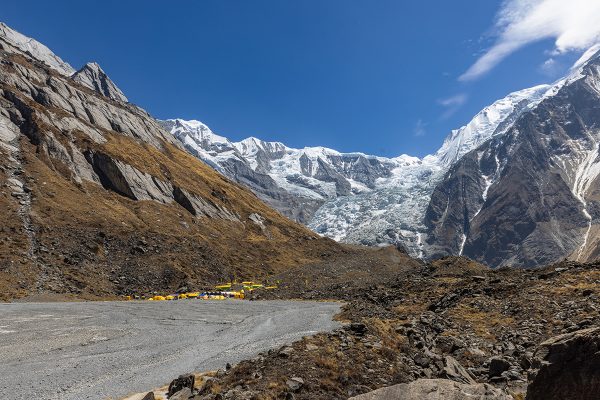 अन्नपूर्ण आधार शिविरमा जाने पर्यटक बढे