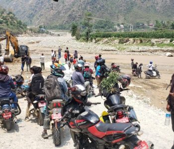 खुल्यो सोमबार रातिदेखि अवरुद्ध बीपी राजमार्ग