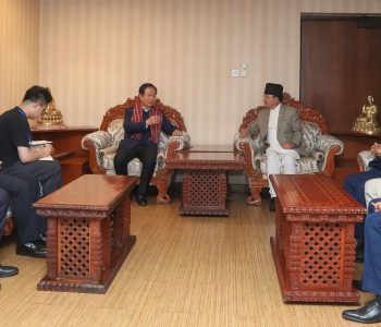 सगरमाथा संवादमा भाग लिन काठमाडौं आइपुगे चिनियाँ नेता सियाओ (तस्वीरहरू)