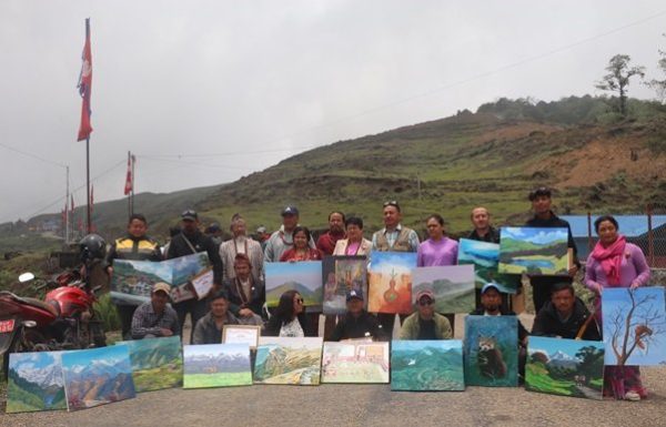 चित्रकलाबाट मुन्दुम पदमार्गको प्रवर्द्धन