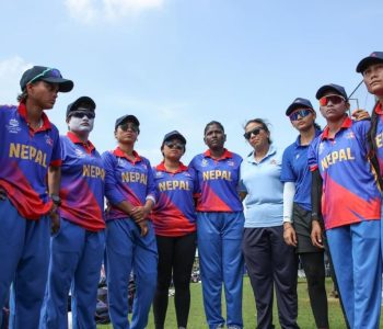 उपाधिका लागि थाइल्यान्डविरुद्ध नेपालले पायो १५९ रनको विशाल लक्ष्य